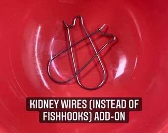 Kidney Wire Earring Add-On