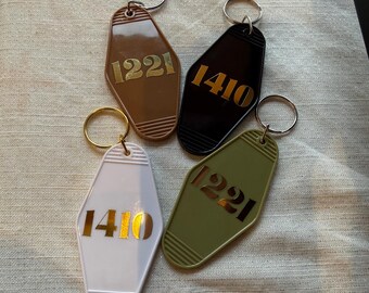 Heated Rivalry Room Number 1221 / 1410 Hotel Motel Keychains - Etsy