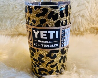 cheetah print yeti