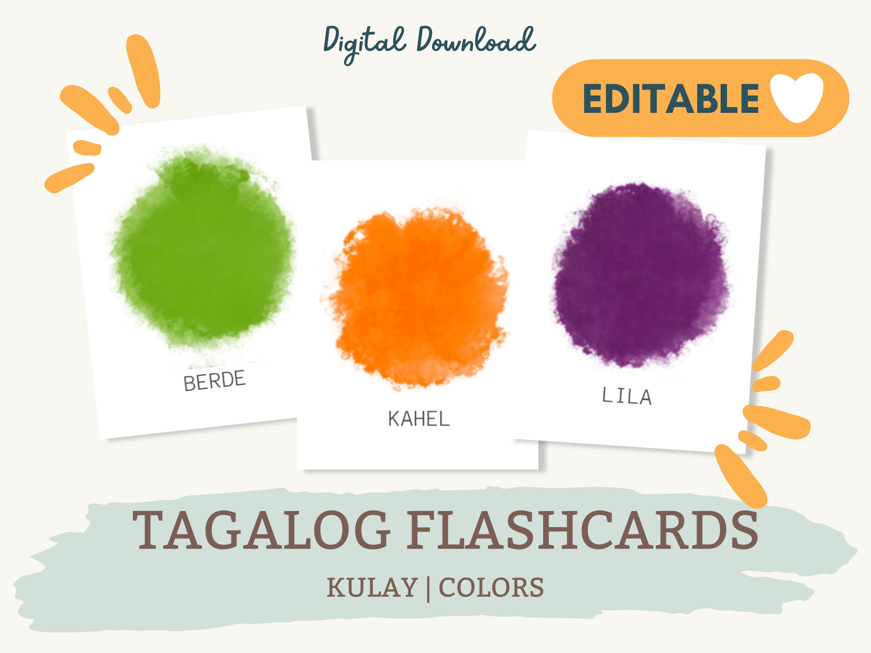 Colors Filipino Flashcards In 2023 Flashcards, Color, 51 OFF