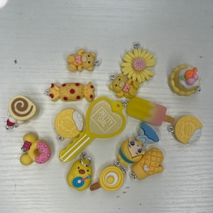 Yellow Mixed Charms