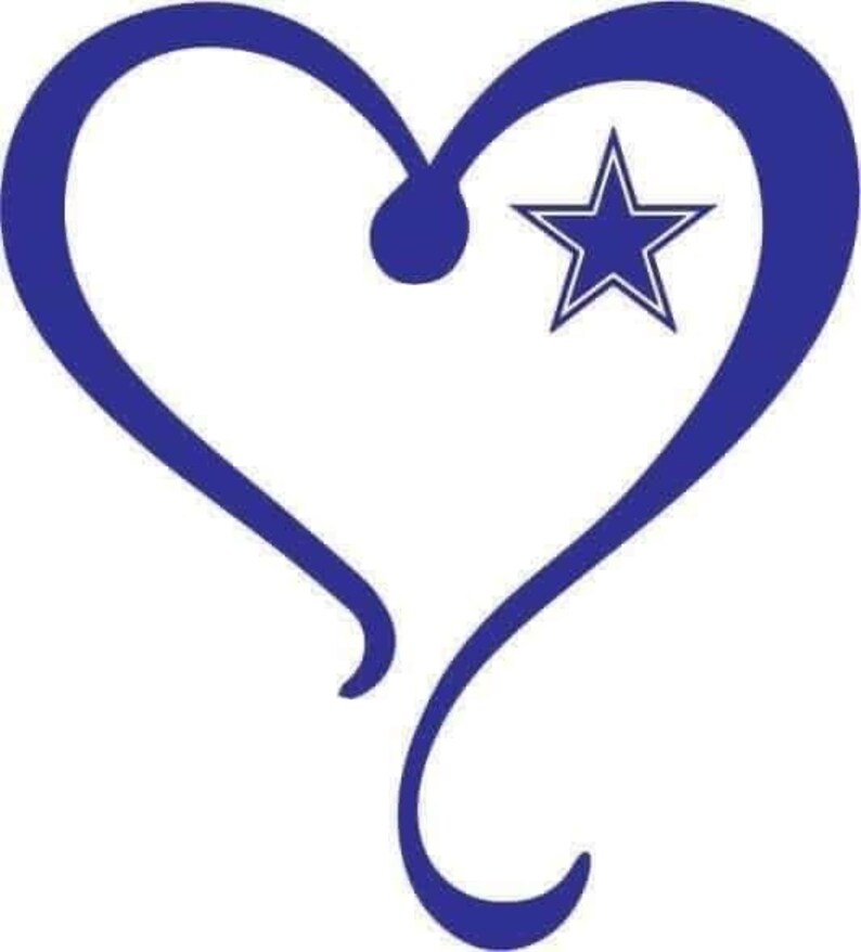 Cowboys Nation Flag SVG bundle | Etsy