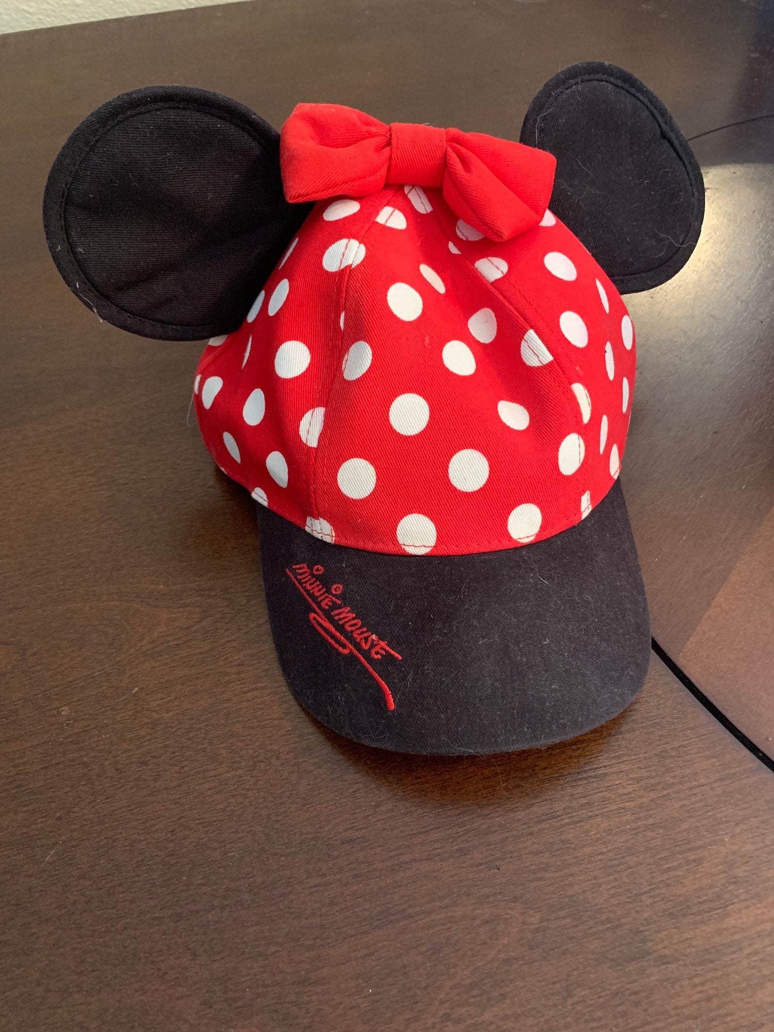 Minnie Mouse Ears Hat WDW | Etsy