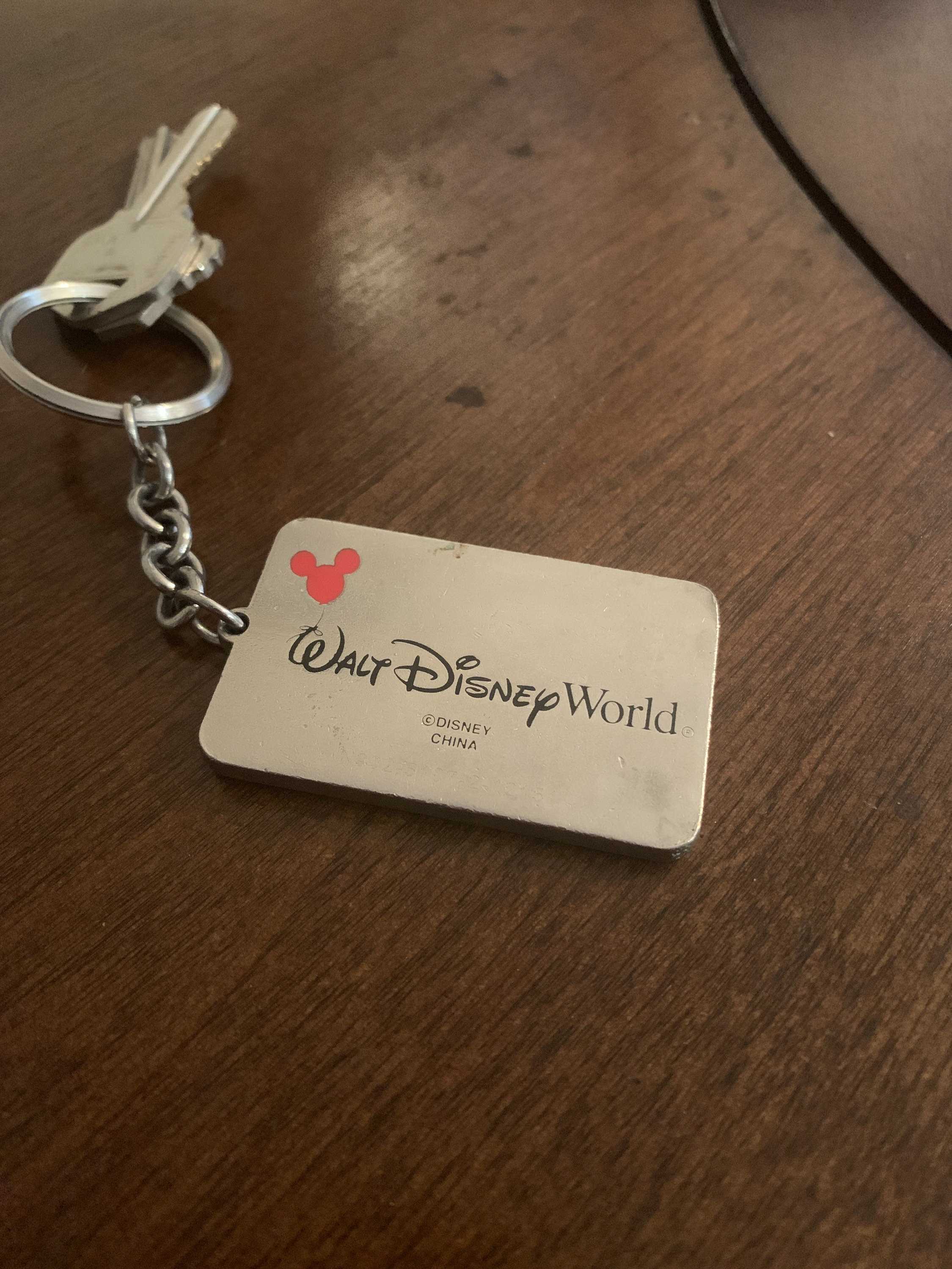 WDW I 3 Disney Keychain Etsy