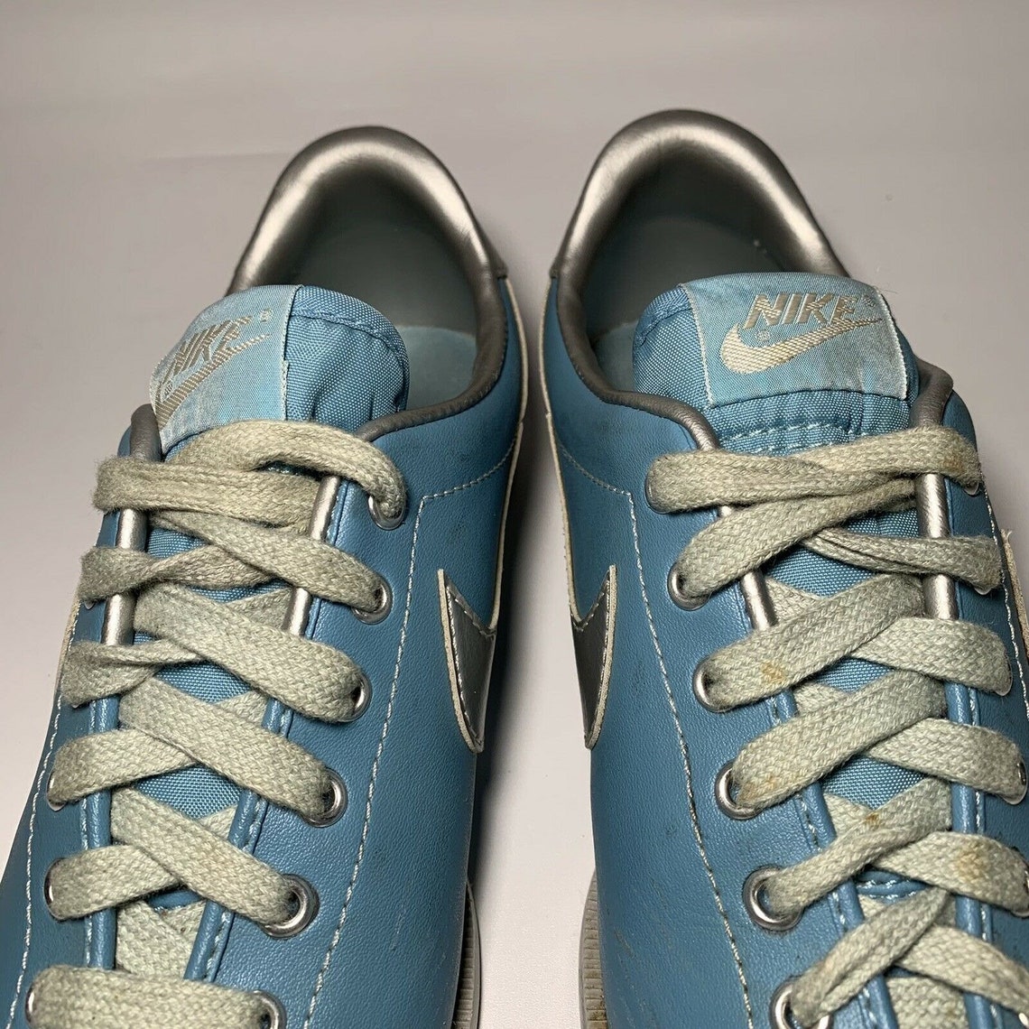 Nike Bowling Shoes Womens Size 7 Vintage Light Blue 80s Etsy