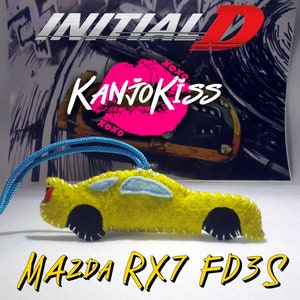 Felt INITIAL D Mazda RX7 FD3S Scented Plushie