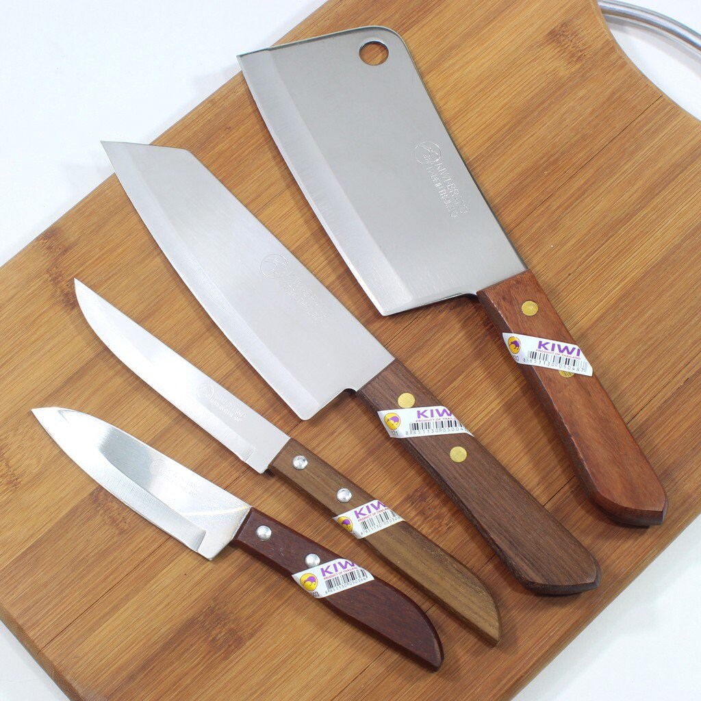 Kiwi Thailand Kitchen Knives set of 4 Pcs. Etsy UK