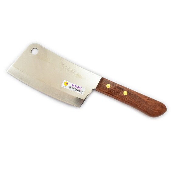 Kitchen Thai Knives Kiwi Brand set 7 pcs Stainless steel Wood Handle  Kitchen New