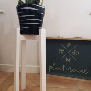 Suporte para vasos de plantas Suporte para plantas de 40 a 70 cm de altura Feito à mão em madeira maciça no Reino Unido, sempre fresco, perfeito para qualquer ocasião
