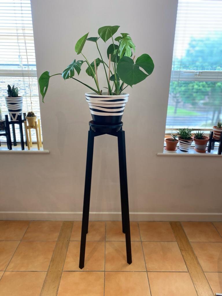 Diagonal Plant Pot Stand for USA Hand made in Uk in various Etsy