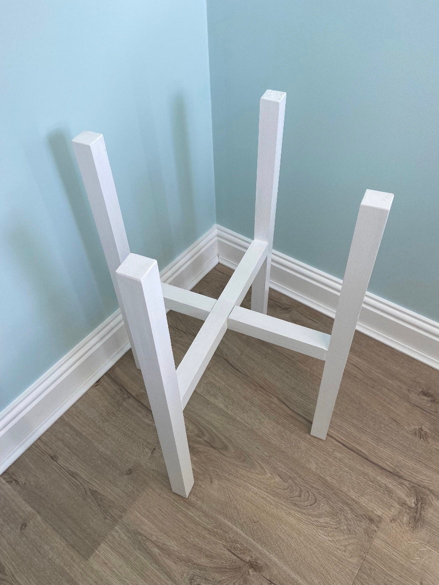 植物用木製スタンド 八角形 ウォールナット 植物用木製スタンド 八角形 ウォールナット