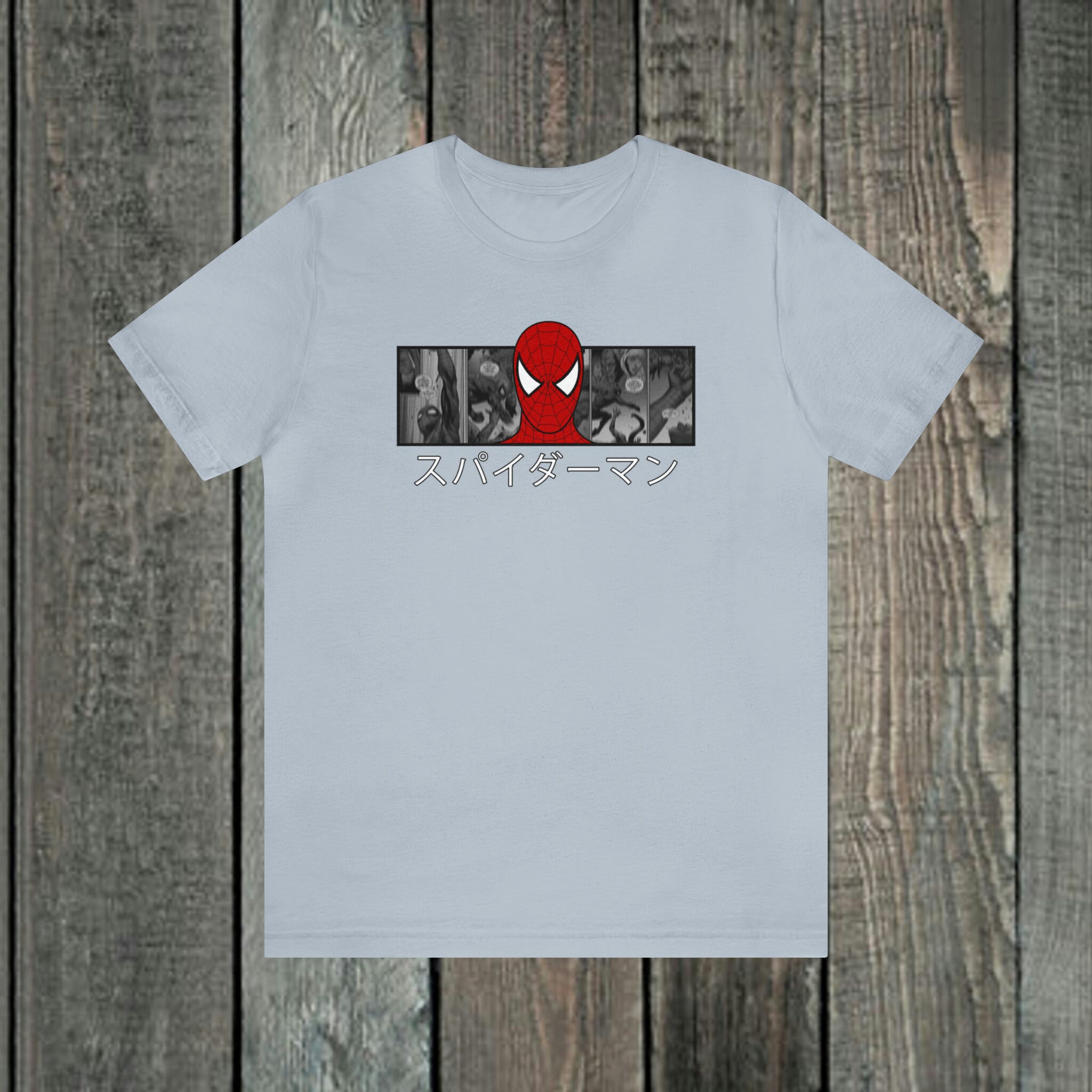 Spiderman Comic Backdrop T-shirt - Etsy