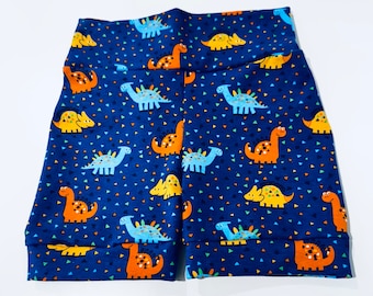 Children's dino shorts | Kids shorts | Toddler shorts | Baby shorts | Dinosaurs | Blue | Fun | Boys