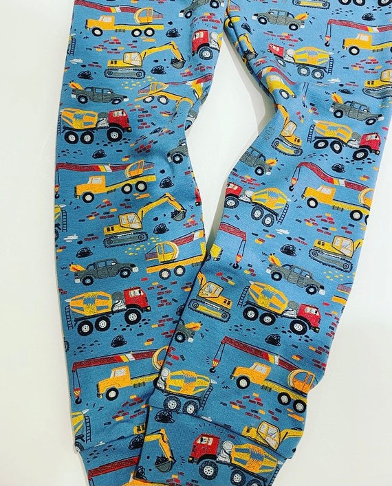 peuter leggings baby leggings kinderbouw leggings Kleding Unisex kinderkleding Unisex babykleding Broek Kinder Digger leggings 