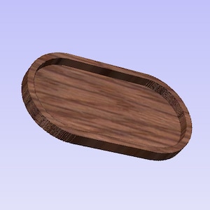 Bathroom kitchen tray catchall svg crv dxf dxv pdf digital file only