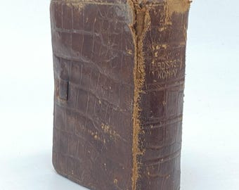 Judaica Books, Vintage 1969 Siddur Avodat Israel, With English
