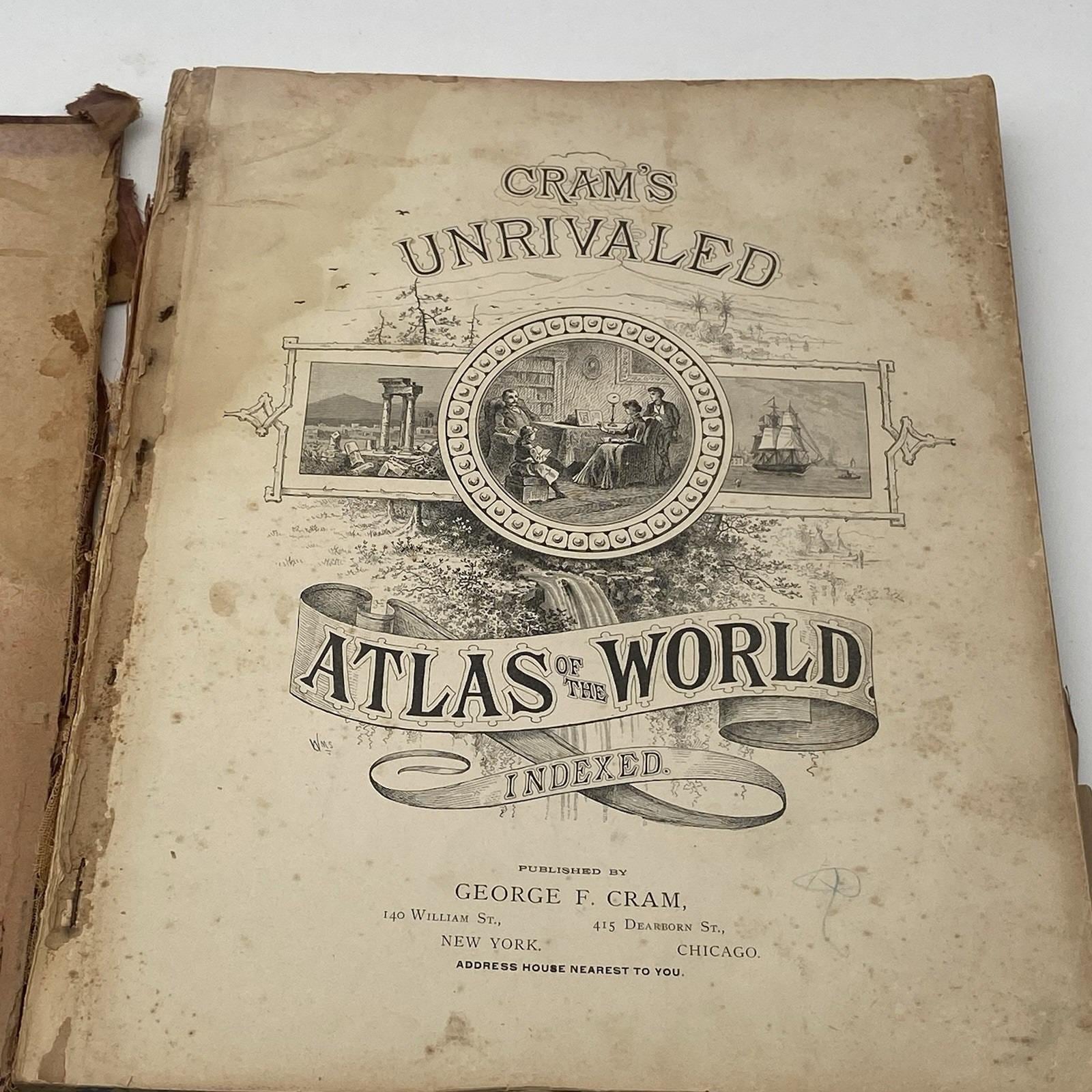 Old World Atlas Book - Etsy