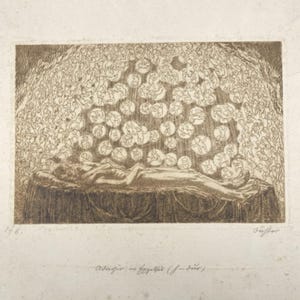 Spiritual and Deep Etching by Hans Adolf Bühler (Karlsruhe Academy)