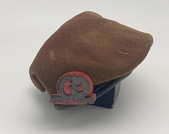 Vintage 1979 GOLANI IDF Infantry Beret Israel Defense Forces Militaria