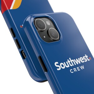 Southwest Airlines Crew Aviation Phone Case iPhone 15 14 13 12 Pro Max