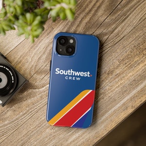 Southwest Airlines Crew Aviation Phone Case iPhone 15 14 13 12 Pro Max