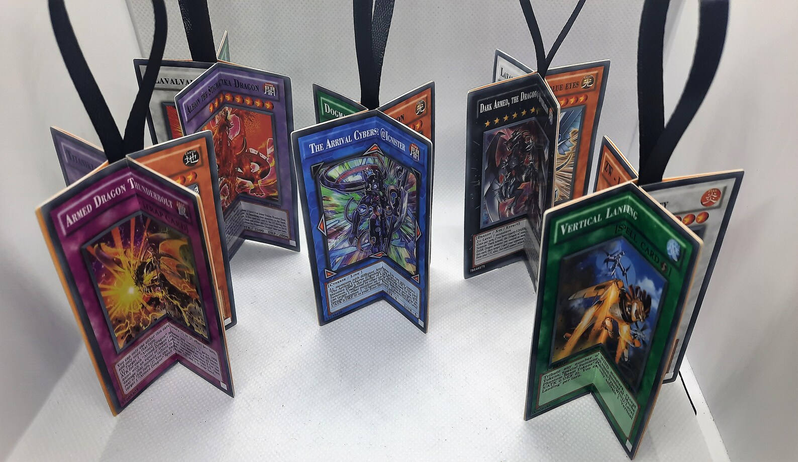 Yugioh Ornaments X5 Geeky Christmas Yugioh Christmas Gift Etsy UK