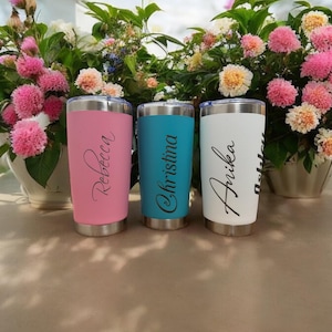 Personalized YETI 20 oz Tumbler: Laser Engraved Custom Drinkware