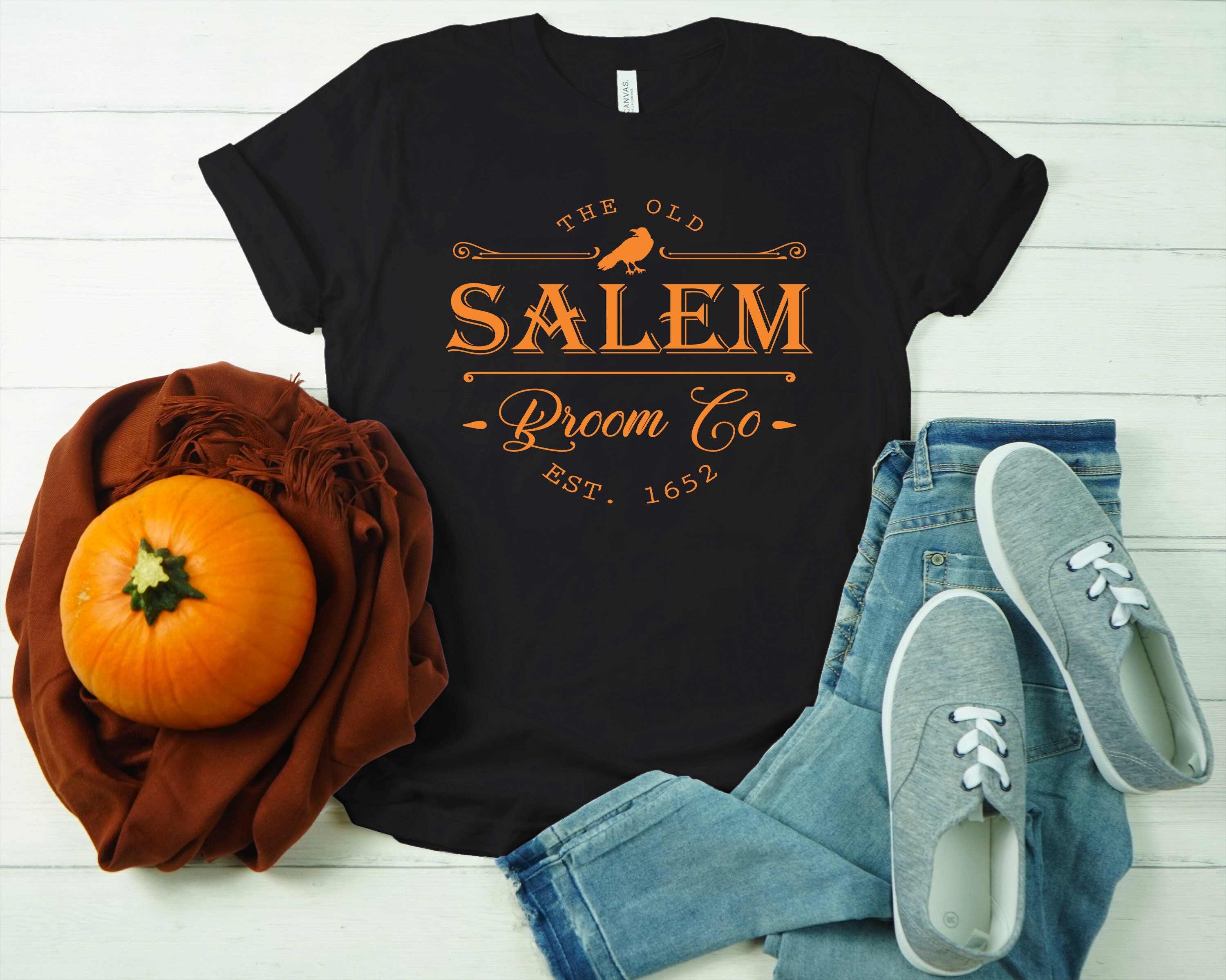 The Old Salem Halloween T-shirt Funny T-shirt Halloween | Etsy