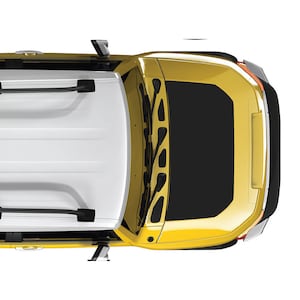 Hood Decal Kit for Toyota FJ Cruiser Matt Black Bonnet Appliqué / PT929-35090-BT / suits Trail Teams Edition Bonnet TRD