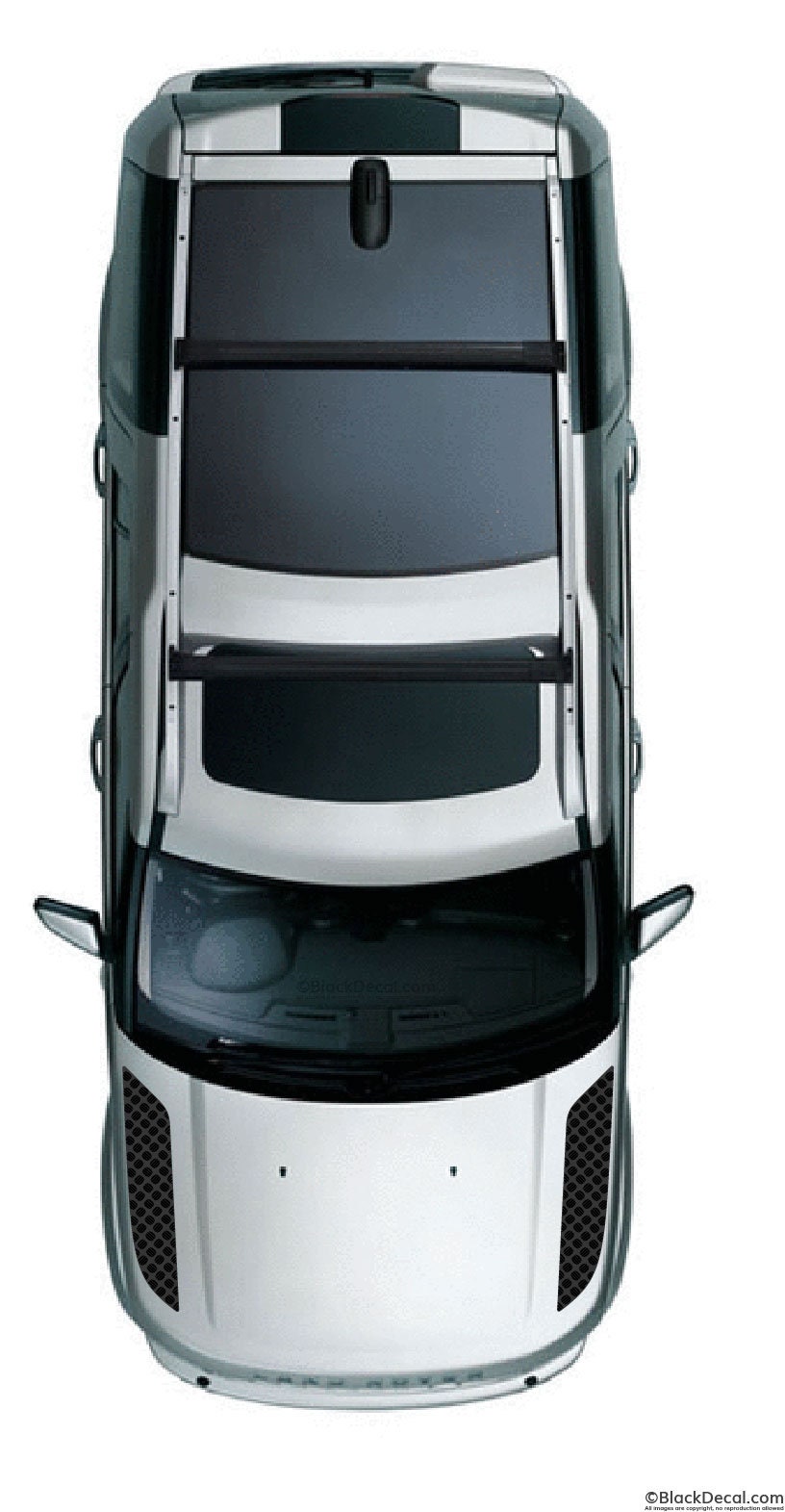 Land Rover Discovery LR3 LR4 Side Bonnet Checker Plate Decal - Etsy