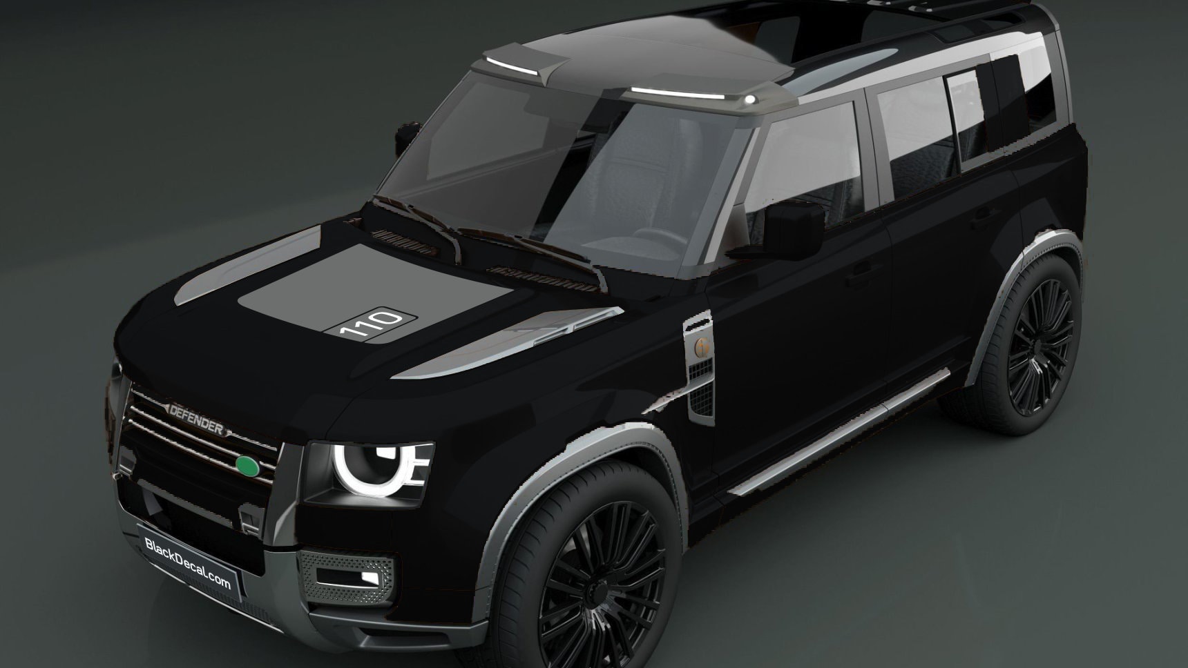 Special Edition Defender 110 90 Decal Space Grey Etsy