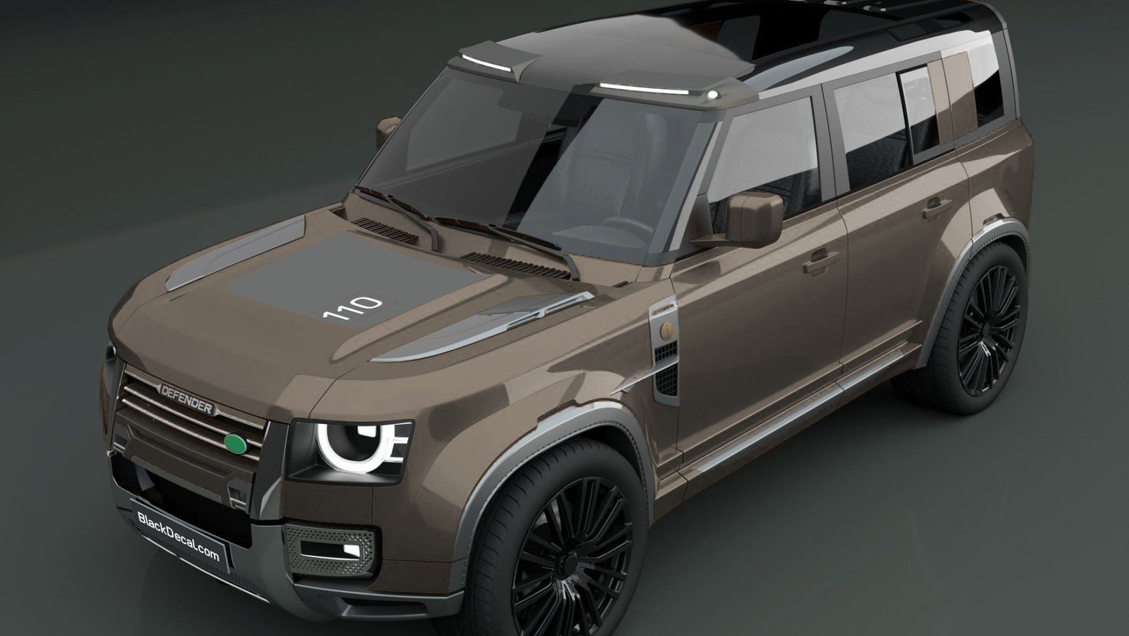 Special Edition Defender 110 90 Decal Space Grey Etsy