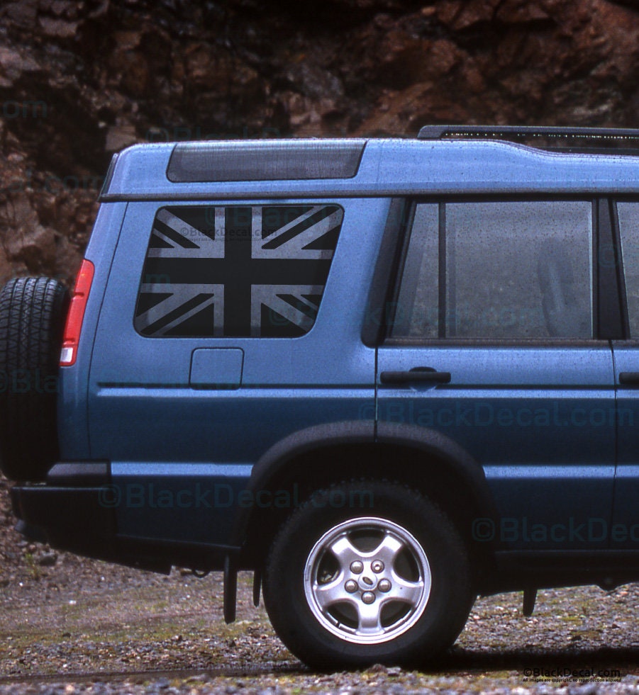 Union Jack Flag Decal: Land Rover Discovery 2 Rear Window Graphic - Etsy