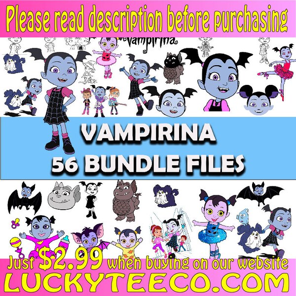 Vampirina Svg - Etsy