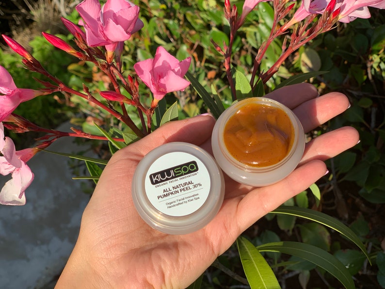 Natural Face Mask Pumpkin Enzyme Peel Face Scrub Skin Care Etsy UK