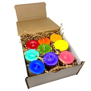 Epic Dead Show! Rainbow Box Set of Votive Scented Candles by Songs That Make Scents
