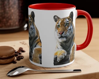 Siberian Tiger 11oz Accent Coffee Mug BE13M/2