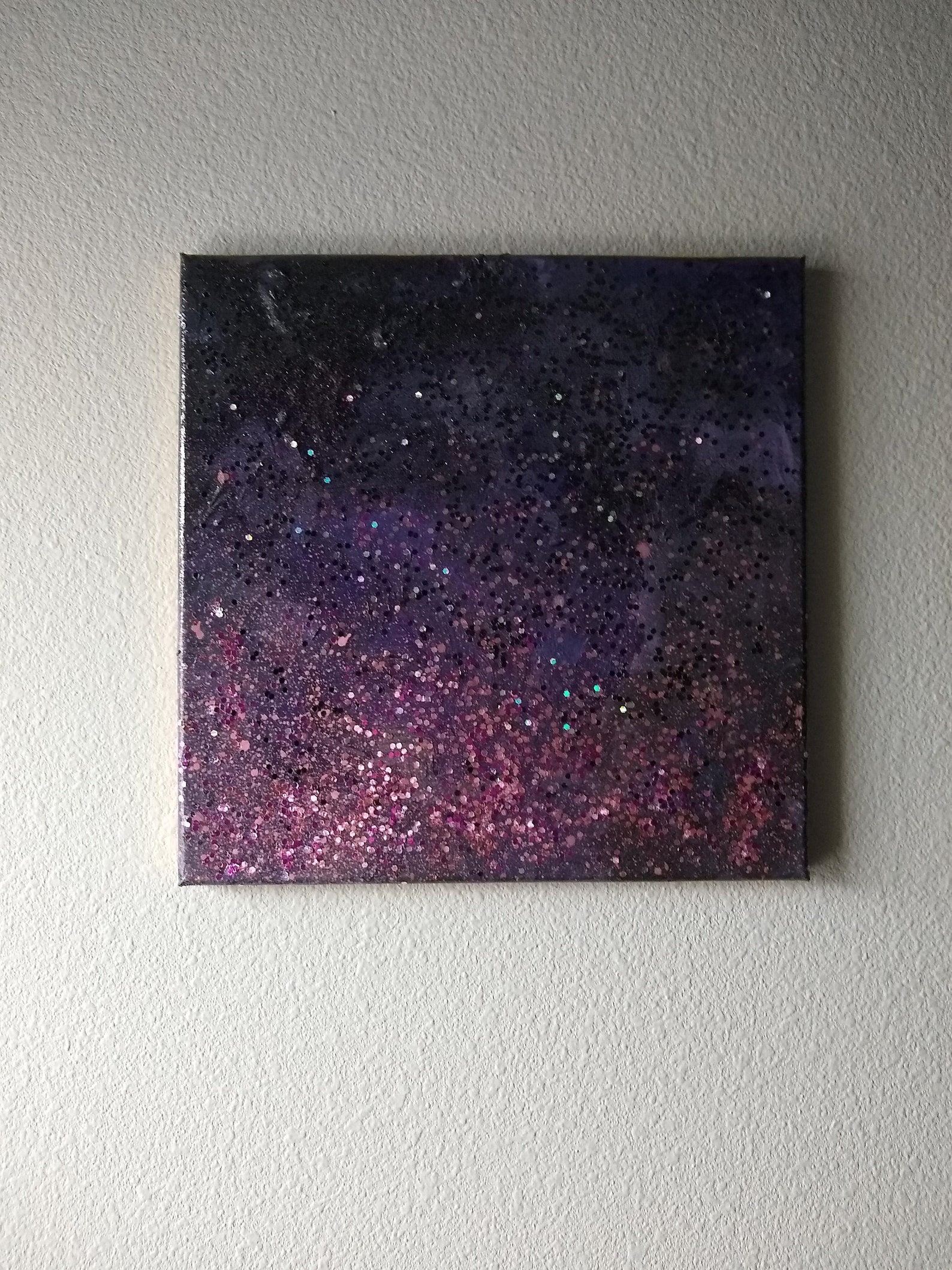 Glitter Painting Glitter Art Abstract Painting Abstract Etsy