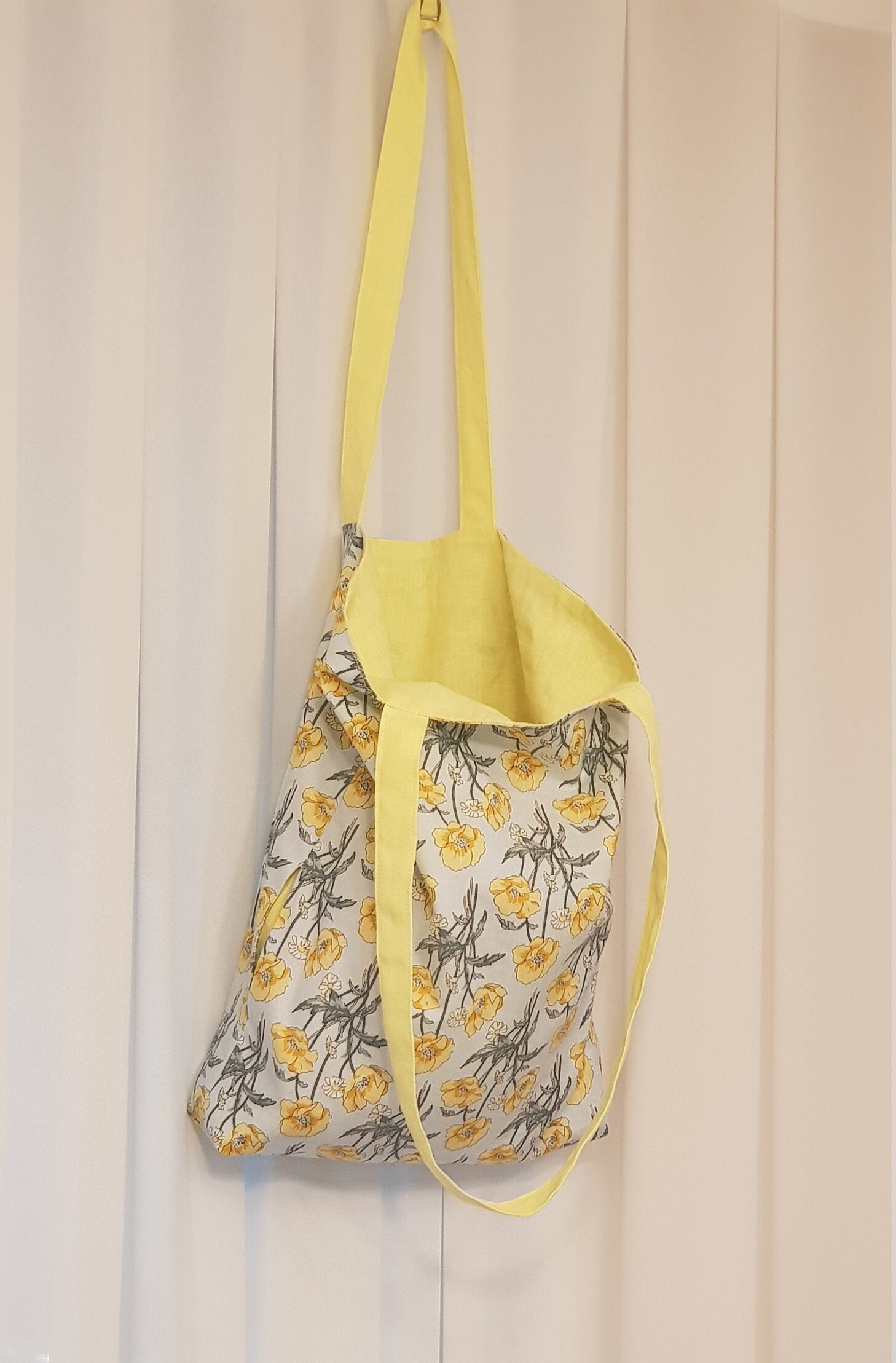 Lined Tote Bag PDF Sewing Pattern Reversible Sewing Pattern Etsy