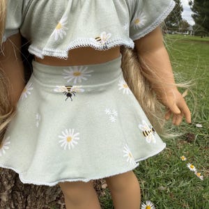 スカートとトップス -18インチ人形の服- 衣装
