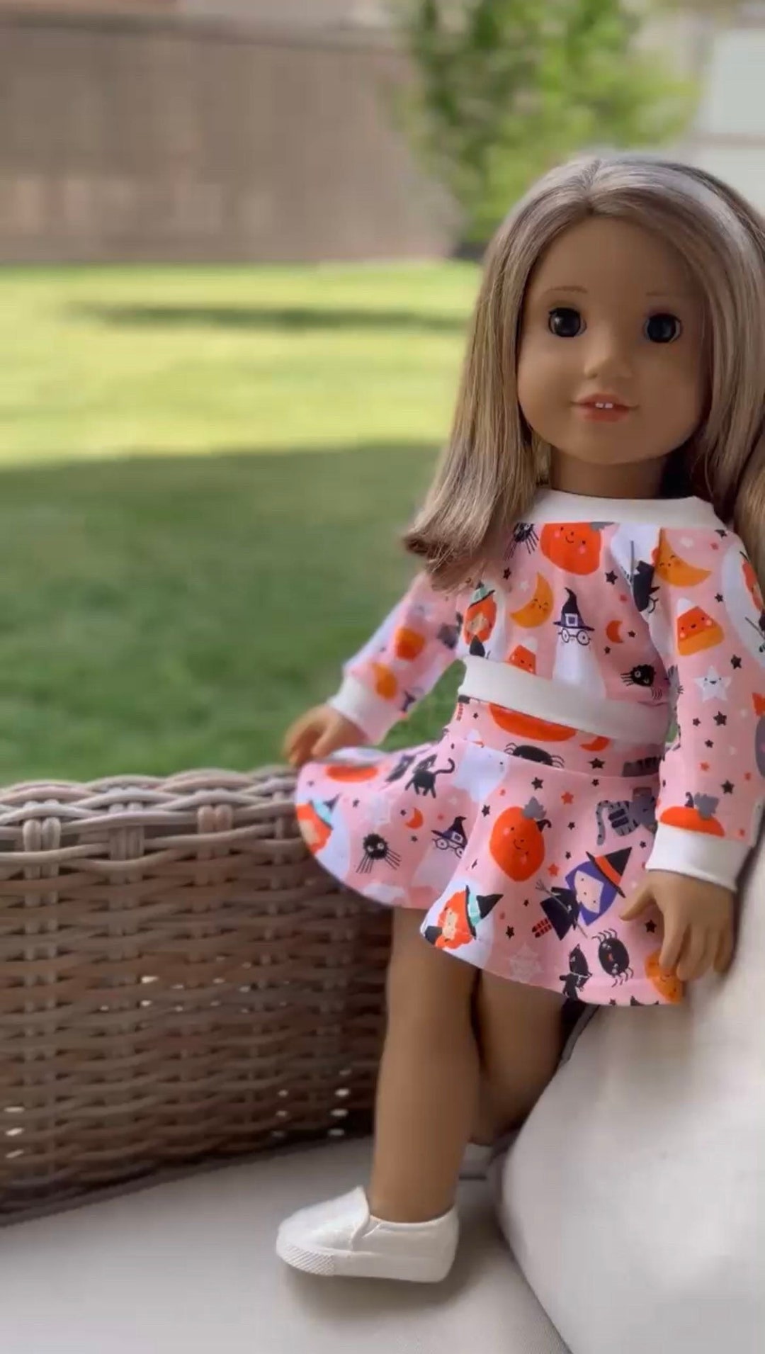 Dressy Outfit 18 Inch Doll Clothes Top and Skirt Etsy