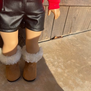 Christmas Hoodie 18 inch doll clothes Holiday outfit image 6