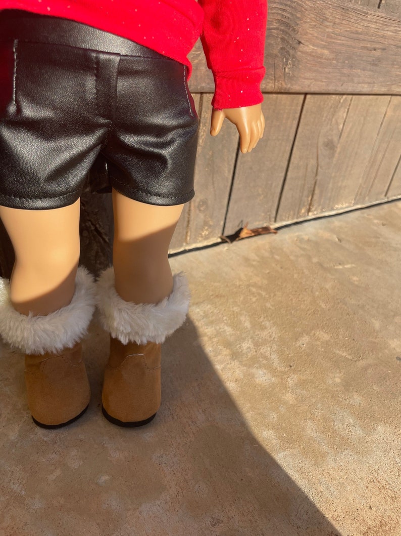 Christmas Hoodie 18 inch doll clothes Holiday outfit image 6