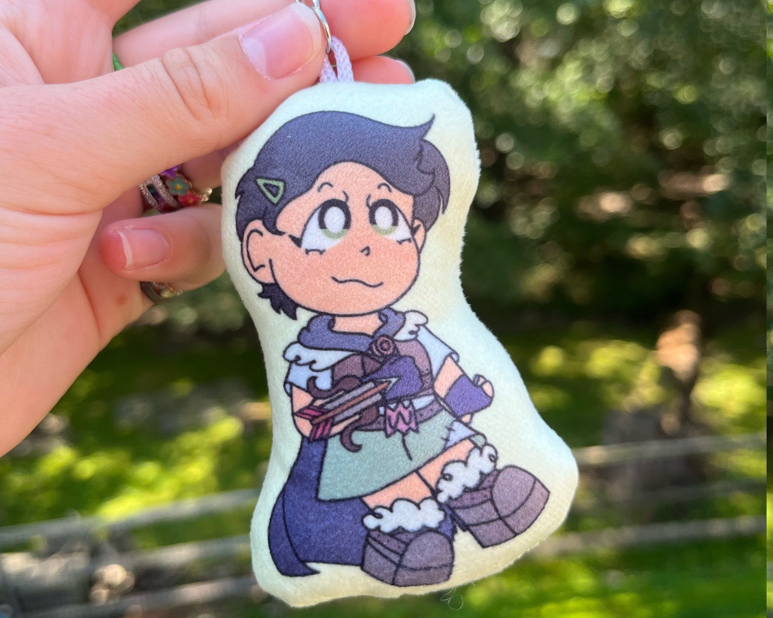 Amphibia Mini Plush Keychains Marcy Anne Sasha Etsy