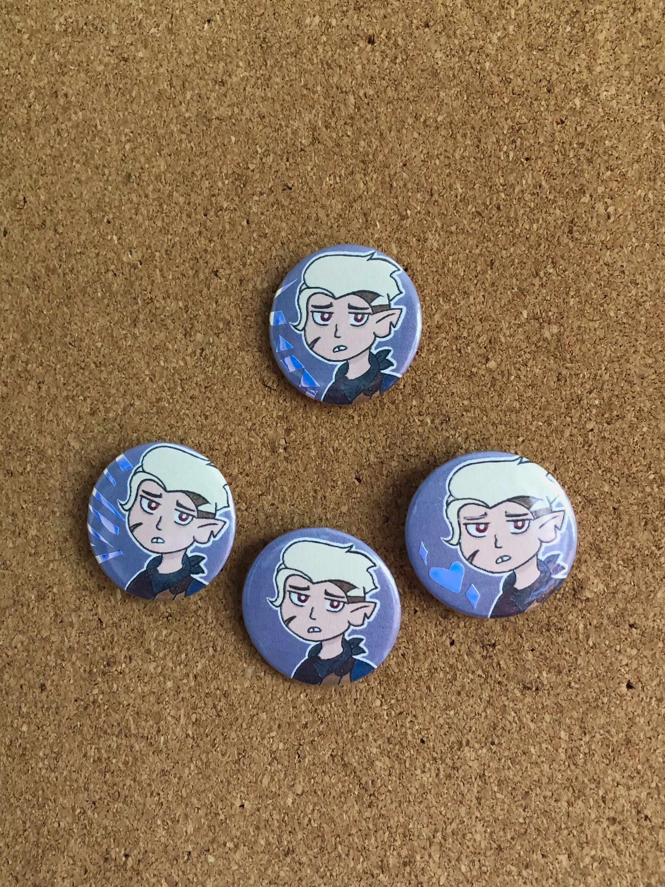 The Owl House Golden Guard Pin/ Button - Etsy