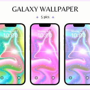 Aesthetic iPhone Wallpaper, Galaxy Phone Background, Space Wallpaper, Trendy Home Screen and Lockscreens, Sparkle Lava Lamp Wallpaper