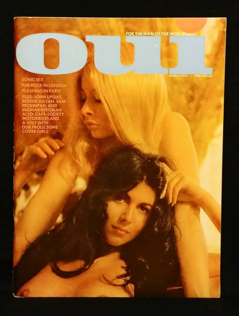 Vintage Oui Magazine March 1974 Beautiful Condition Etsy