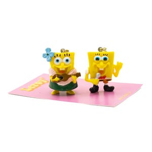 Boucles d'oreilles Bob l'éponge chantant ~ Nostalgiques, boucles d'oreilles fantaisie, cadeau, Nickelodeon, boucles d'oreilles dessin animé