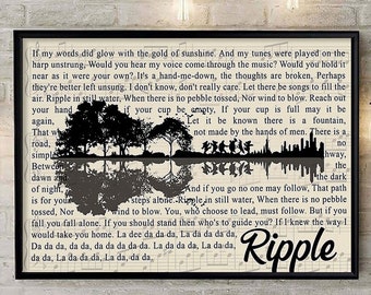 Ripple Lyrics Etsy