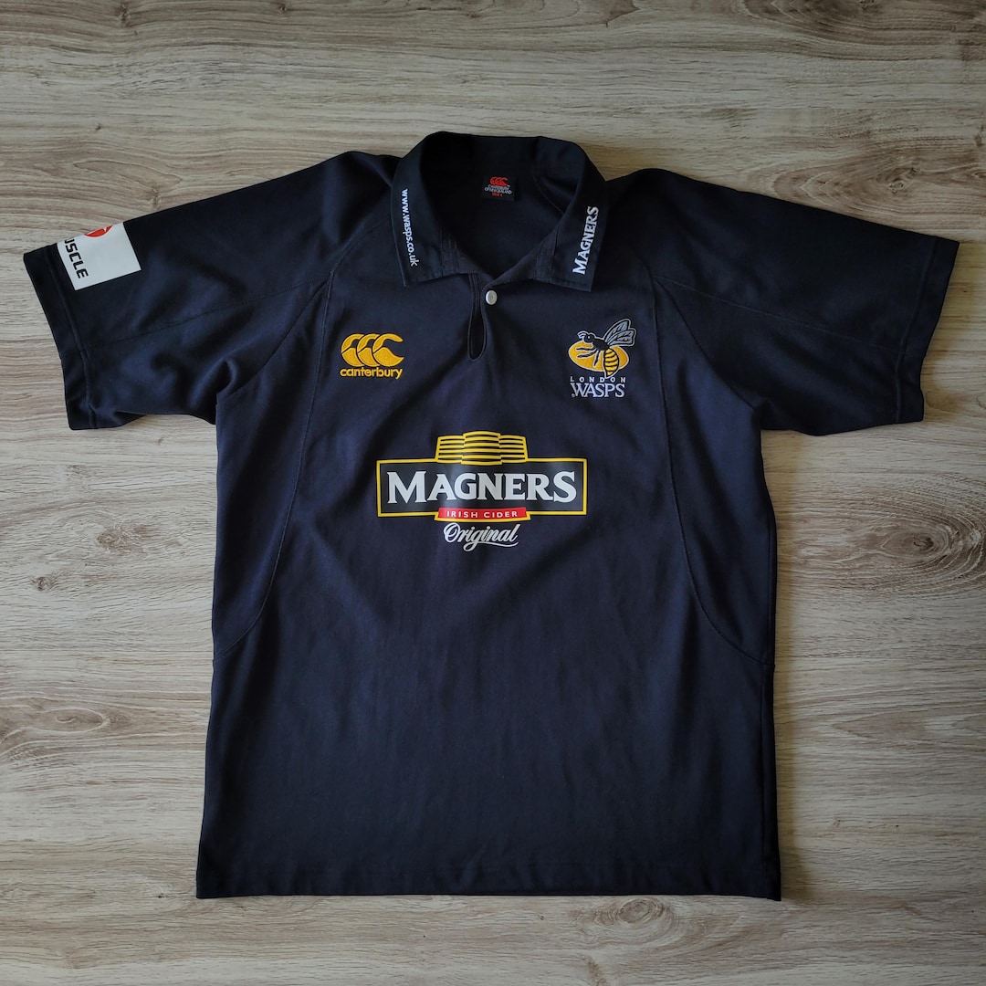 Maillot Domicile London Wasps Rugby RFC Canterbury 2005-06 - Taille M Adulte, Occasion Bon état